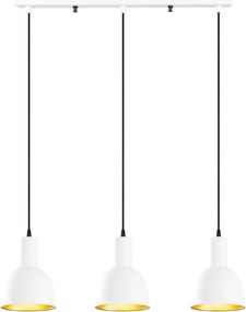 Candeeiro de Teto Berceste – Branco – 67 x 17 cm