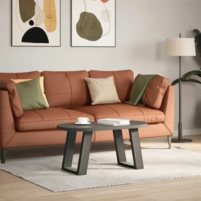 Pés para mesa de centro em forma de U, 2 peças, antracite, 38x(42-43)