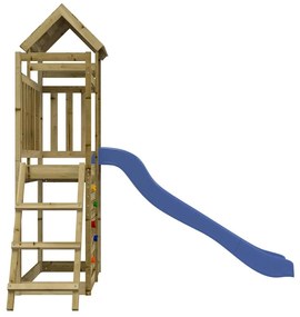 Conjunto de brincar para exterior madeira de pinho impregnada