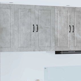 vidaXL Armário de Cozinha Cinzento 80 x 31 x 80 cm Madeira processada