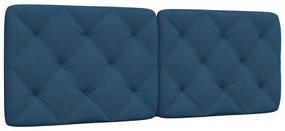 Almofadão de cabeceira 120 cm tecido azul