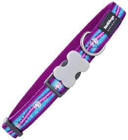 Coleira para Cães Red Dingo Style Roxo Unicórnio (2,5 X 41-63 cm)