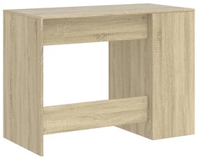 Secretária 102x50x75 cm derivados de madeira carvalho sonoma