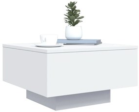 Mesa de centro 55x55x31 cm derivados de madeira branco