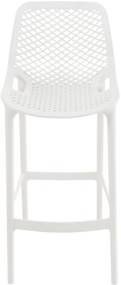 Banco de bar Air (1 UNIDADE) 45 x 105 x 53 cm Branco