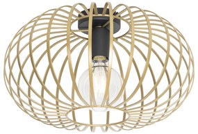 Candeeiro de teto inteligente dourado 39 cm c/ Wi-Fi G95 - Johanna