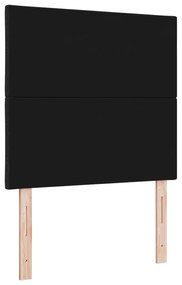 Cabeceira vidaXL Design de Blocos de Diamante Preta 100 cm Tecido, Cab