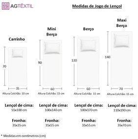 Jogo de Cama Bebé Viena