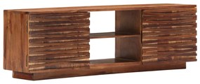 Móvel de TV 120x30x40 cm madeira de acácia maciça