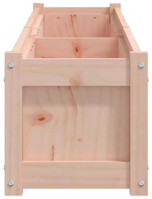 Vaso/floreira de jardim 180x31x31 cm madeira de douglas maciça