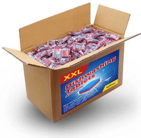 vidaXL Pastilhas para a máquina da loiça 12-em-1 500 pcs 9 kg