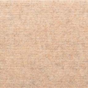 Tapetes de escada autoadesivos 20 pcs 65x21x4 cm creme