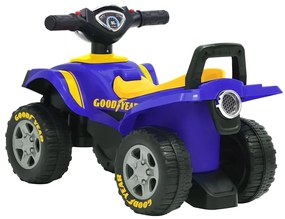 Moto-quatro infantil Good Year azul