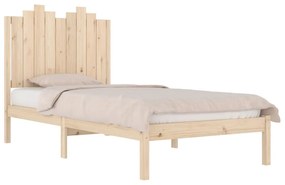 Estrutura de cama 100x200 cm pinho maciço