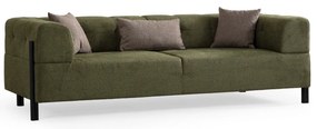 Sofá de 3 Lugares Gio – Verde – 225x93x75 cm