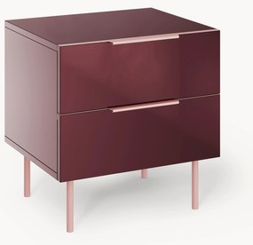 Mesa de cabeceira de alto brilho Lennie