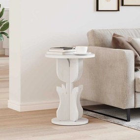 vidaXL Mesa Lateral Branco 39.5 x 39.5 x 53.5 cm