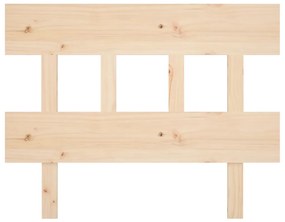 Cabeceira de cama 103,5x3x81 cm pinho maciço