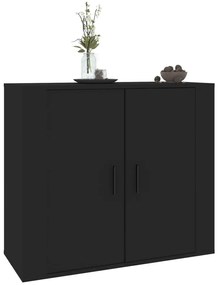 Aparador 80x33x70 cm derivados de madeira preto