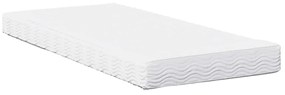 Sofá-cama com colchão 80x200 cm madeira de pinho maciça