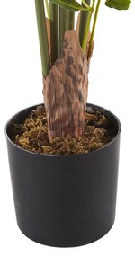Planta artificial em vaso 160 cm BAMBUSA VULGARIS Beliani