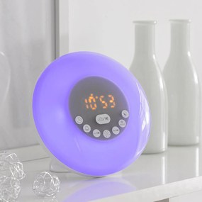 Despertador Amanhecer Recarregável com Alta voz Slockar InnovaGoods