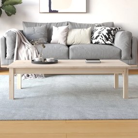 Mesa de centro 110x50x30 cm madeira de pinho maciça
