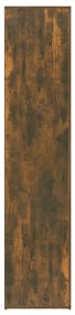 Sapateira 80x39x178 cm derivados de madeira carvalho fumado