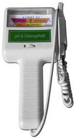 Teste de água para pH e cloro piscinas branco