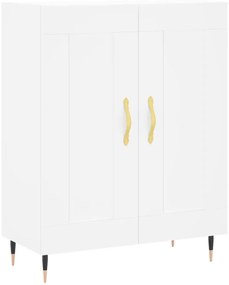 Armário alto 69,5x34x180 cm derivados de madeira branco