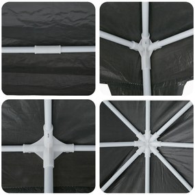 Tenda de Festa Antracite 8x4 m PE
