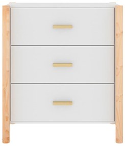 Aparador 62x38x70 cm derivados de madeira branco
