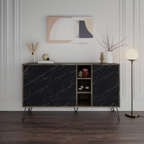 Console Clara – Castanho Escuro – 142 cm x 83 cm x 35,6 cm