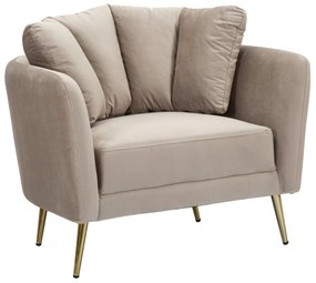 POLTRONA KIEV CINZA 88X77X74 CM