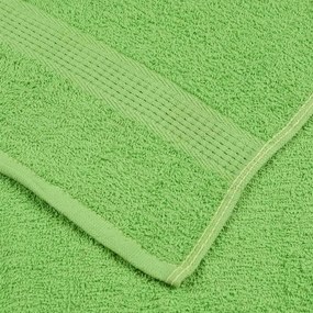 Toalhas banho 4pcs 70x140cm 360 gsm 100% algodão verde maça