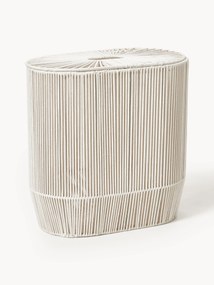 Cesto para roupa suja artesanal em corda Gabe