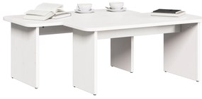 Mesa de centro 2 pcs Branco 100 x 69 x 35.5 cm