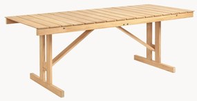 Mesa de jardim dobrável em madeira de teca BM1771, 195 x 78 cm