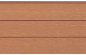 Placas de vedação de substituição 9 pcs em WPC 170 cm castanho