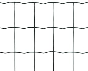 Cerca 10 x 1,5 m aço verde