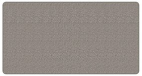 Tapete/passadeira 80x150 cm aspeto sisal prateado