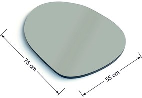 Espelho Gusto – Preto – 55 cm x 75 cm x 2,2 cm
