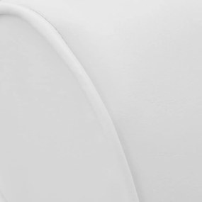 Chaise longue couro artificial branco