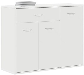 Aparador 88x30x70 cm contraplacado branco