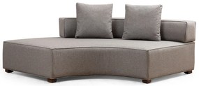Sofá de Canto Gondol – Cinzento – 180 x 105 cm