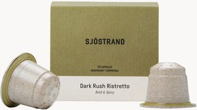 Cápsulas de café Dark Rush Ristretto, conjunto de 10