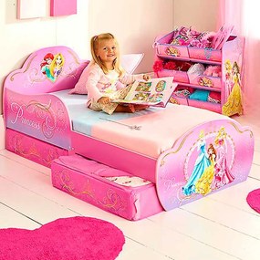 CAMA PRINCESA COM COLCHÃO E ALMOFADA