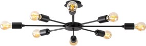 Chandelier Ray – Preto – 78 x 78 cm