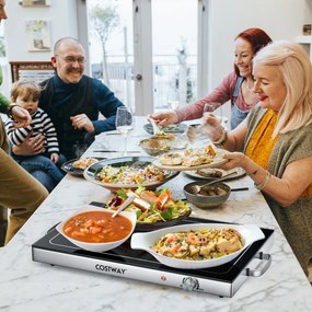 Recipiente de aquecimento elétrico 3 em 1 com controlador de temperatura de até 150℃ 450W Aquecedor de alimentos 9L