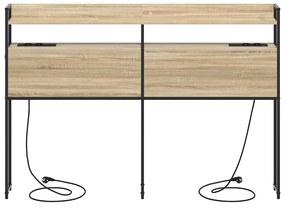 Cabeceira de armazenamento Carvalho Sonoma 150 cm